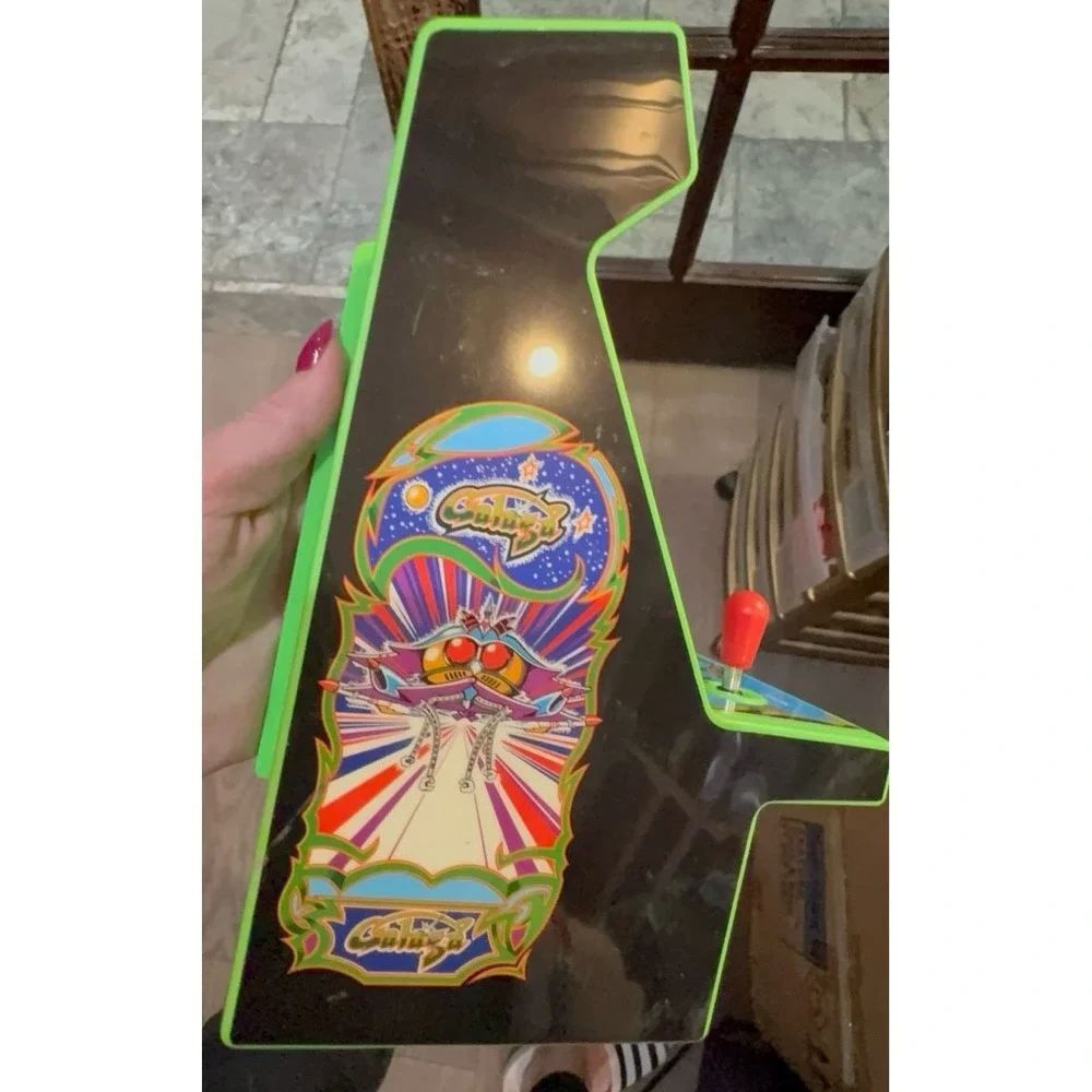 My Arcade Galaga mini arcade game. No cord. Needs batteries. Brand new no tags.